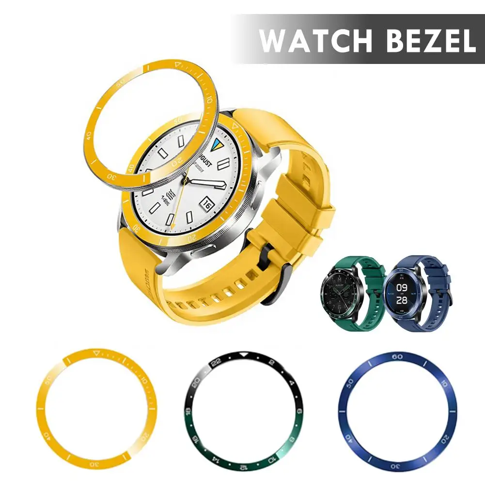 Para Xiaomi Watch S3/S4 anillo de escala de acero inoxidable carcasa protectora duradera estable fácilmente extraíble ajuste perfecto Protector de bisel