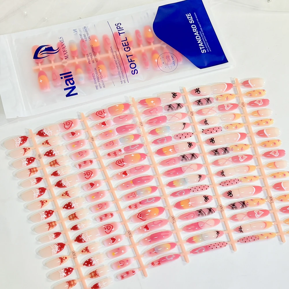 150 Stück/Beutel Valentinstag – Nail Art Ombre Bewertung und Preis