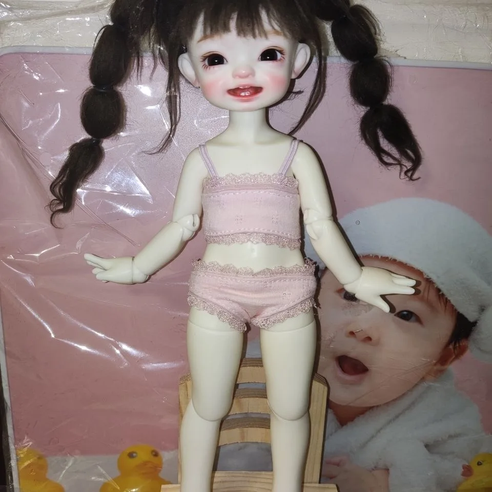 1/6 BJD Doll Cotton Trimmed Slip Underwear Free Shipping