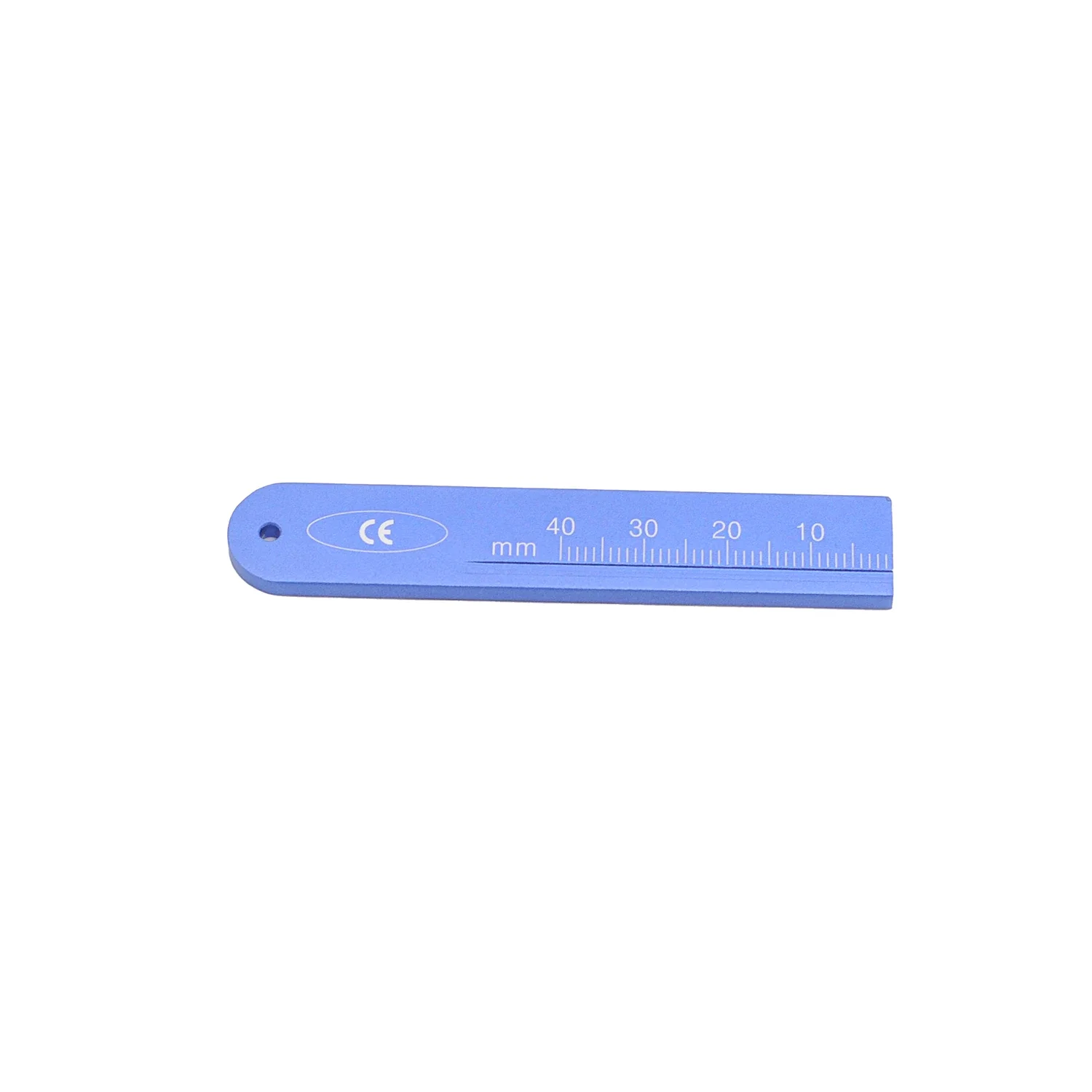 1Pc Aluminium Dental Endo Rulers Span Measure Scale Endodontic Measuring Tape High Quality Colorful Dentistry Instruments