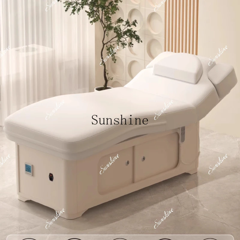Electric beauty bed beauty salon special high-end intelligent massage heating automatic lifting