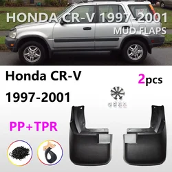 Molded Mud Flaps For Honda CRV 1998-2001 Front Mudflaps Splash Guards Mud Flap Front Mudguards Fender 2pcs