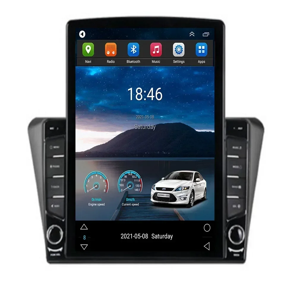 

9.7" Android 13 For Peugeot 408 2014-2035 Tesla Type Car Radio Multimedia Video Player Navigation GPS RDS Camera