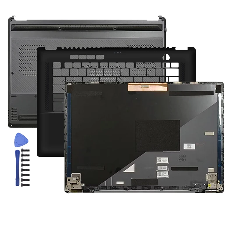 

НОВЫЙ Чехол для ноутбука ASUS ROG 16 GU604 GV604, задняя крышка экрана LCD, петли, подставка для рук, нижняя часть корпуса, аксессуары для ноутбуков