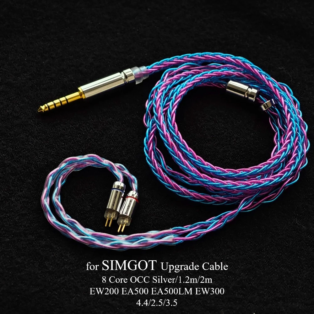 4.4mm Balanced Audio Cable for Simgot EW200 EA500LM EA1000