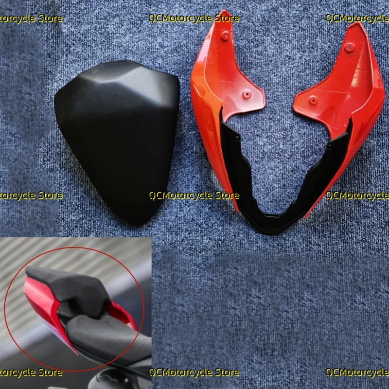 Motorcycle Rear Tail Side Fairing Cowl Passenger Pillion Seat Cushion Fit For DUCATI Panigale V4 V4R V2 Streetfighter V4 V4S V2