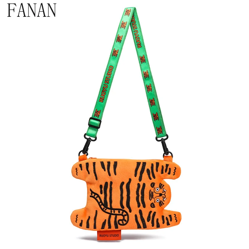 Moda pequena crossbody mini sacos para meninas doce moda bonito animal pano saco de telefone 2026 novas bolsas femininas