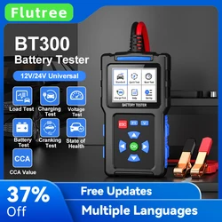 Tester batteria per auto BT300 Tester di carico 12V, tester per alternatore automobilistico 20-2000 CCA per auto camion moto ATV SUV barca