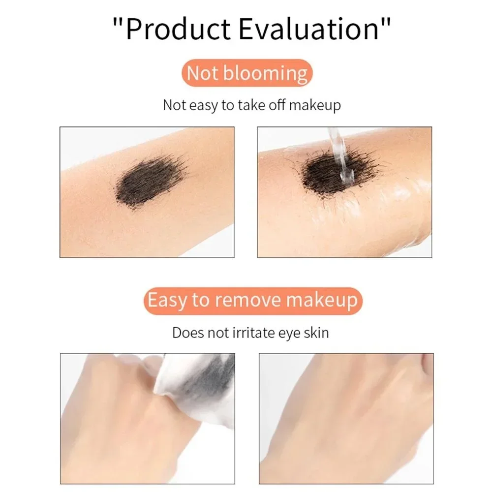 Waterproof Silk Fiber Mascara Smudge Proof Lengthening Volumizing for Dramatic Bold Lashes Long Lasting Eye Makeup