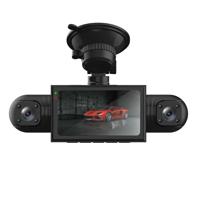 

Display vehicle camera high definition infrared night vision monitoring driving recorder