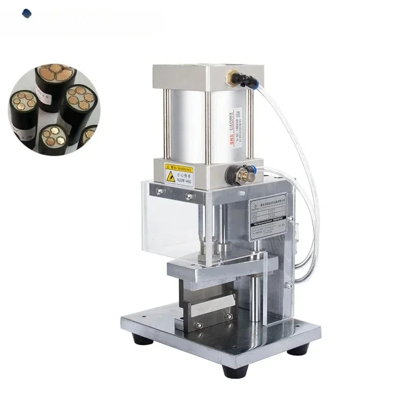 High Efficiency Wire Cutting Machine EW-1230 Pneumatic Large Square Cable Cutting Machine