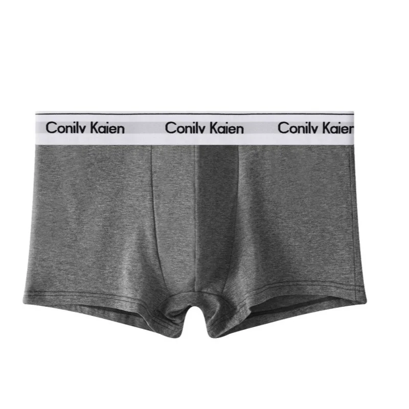 Nueva Ropa Interior Masculina: Calzoncillos de Algodón Premium - Estilo Juvenil Transpirable, Calzoncillos Boxer para Hombre de Talla Grande - Calzoncillos Boxer Cortos