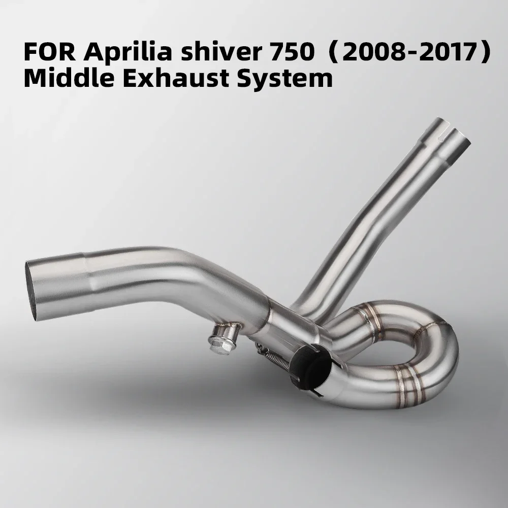 

For Aprilia shiver 750 2008-2017 Middle Exhaust System for Aprilia mid-exhaust system racing lin