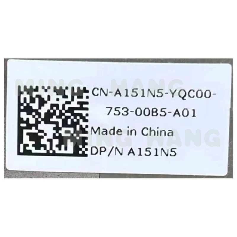 Reposamanos con Touchpad para Laptop Dell OEM Precision 3510, Modelo AMC03 A151N5 A151N6