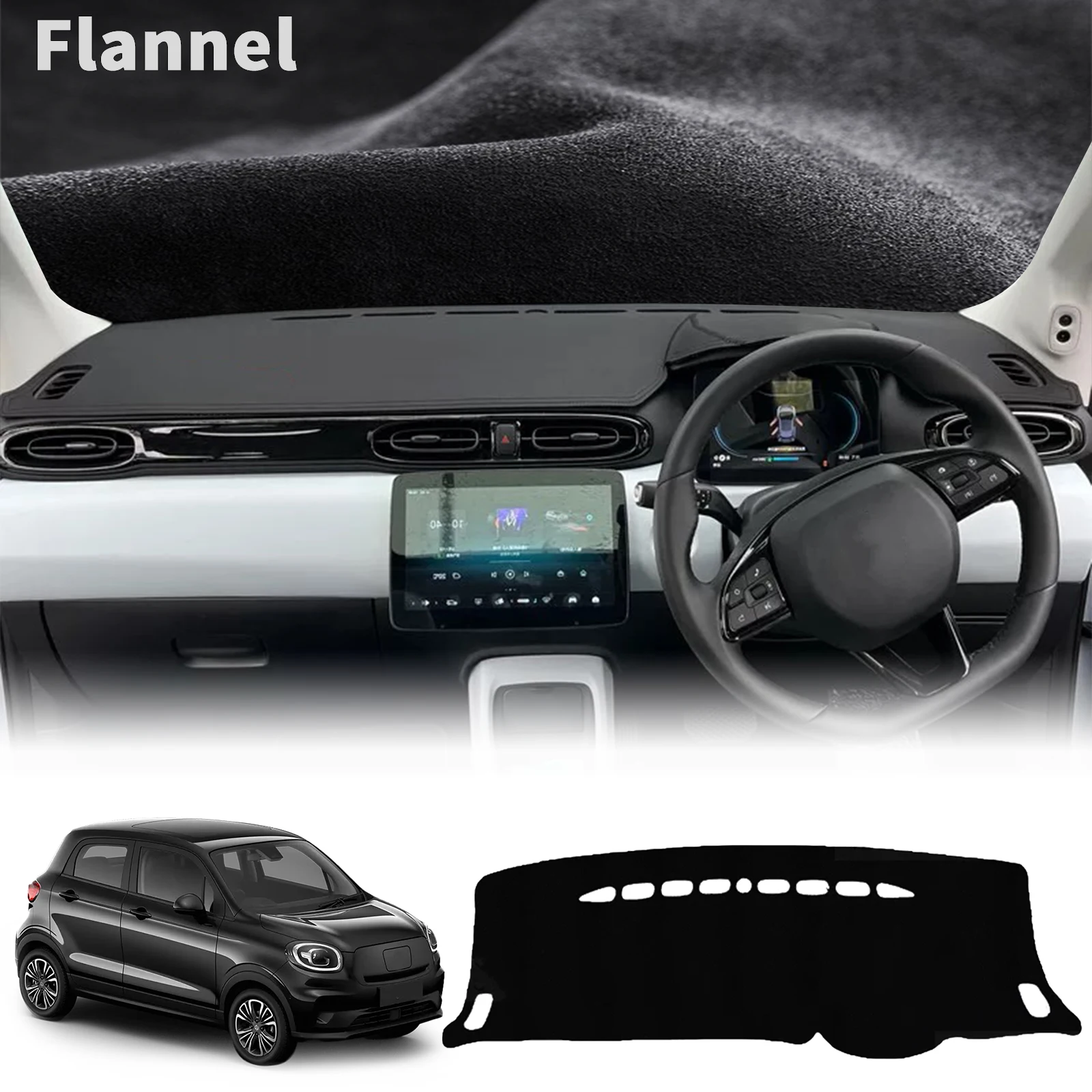 

fit for Leapmotor T03 NO LOGO Car Dashmat Dashboard Cover Pad DashMat Accessories Sunshade Protective Carpet