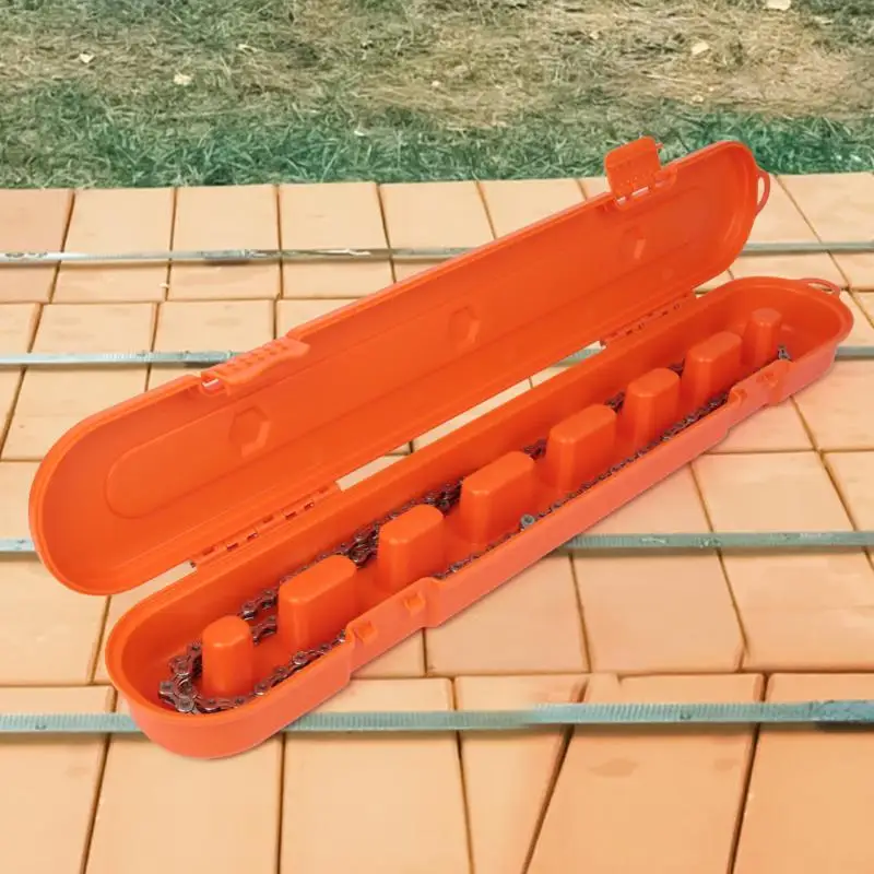 Chainsaw Chain Storage Box Plastic Household High-capacity Suitable For 10\