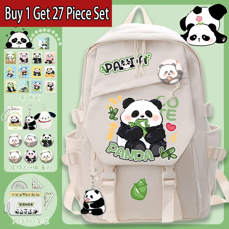 China's national treasure panda cute school bag 2025 new style backpack high appearance light weight back to school backpack