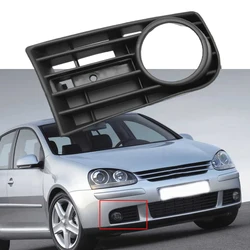 1pc Car Front Bumper Fog Light Grille Grill Black Plastic 1K0853665B for Volkswagen Golf5 MK5 2005 2006 2007 2008 2009