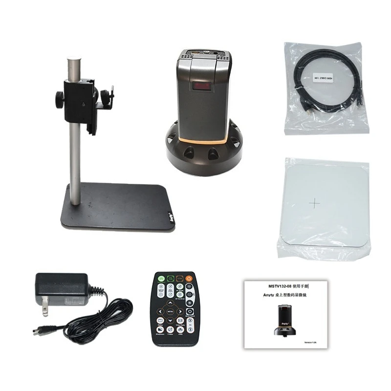 

Autofocus microscope 3R-MSTV132 with a large depth of field of 132 times, with remote control, suitable for industry