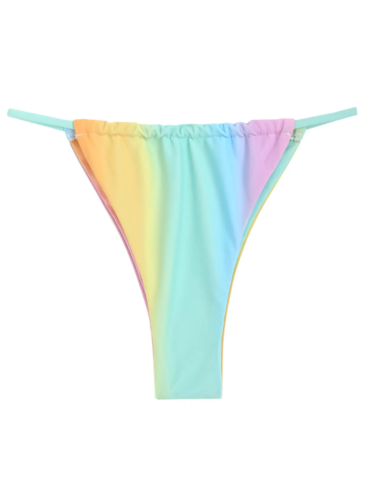 ZAFUL Ombre String Tanga Bikini Bottom