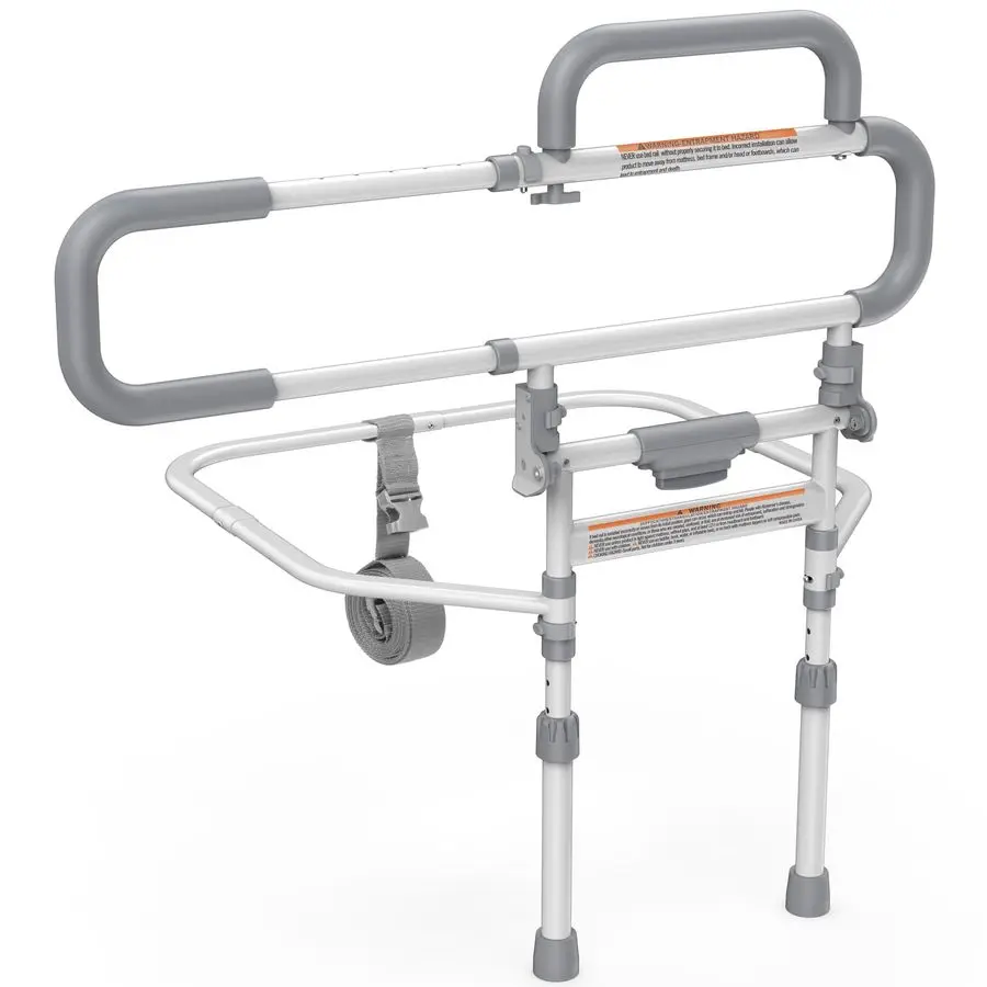 

Duty Bed Rails for Elderly Adults SafetyFoldable Bed Rail for Senior with Adjustable Heights Fits All Bed SizesBed Handle Bedsi