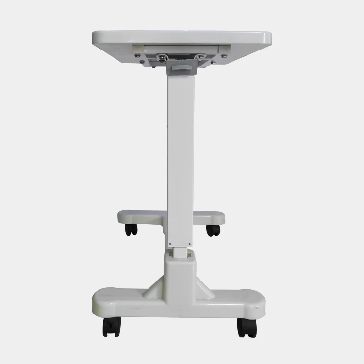 طاولة بجانب السرير على عجلات - 5 أفضل طاولات بجانب السرير فوق السرير للمعاقين وكبار السن 7 طاولة مستشفى فوق السرير قابلة للإمالة #3