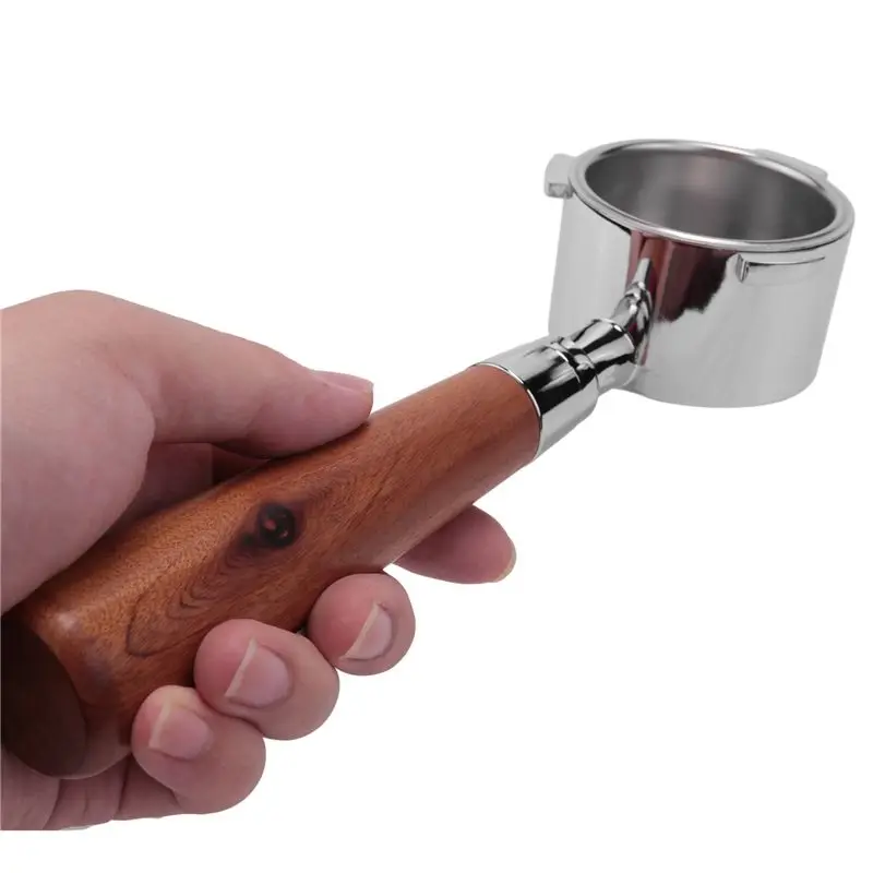 CLIM 51mm Bottomless Portafilter 3 Ears for Espresso Machines EC0680 and EC0685 with 1 Cup Filter Basket Included