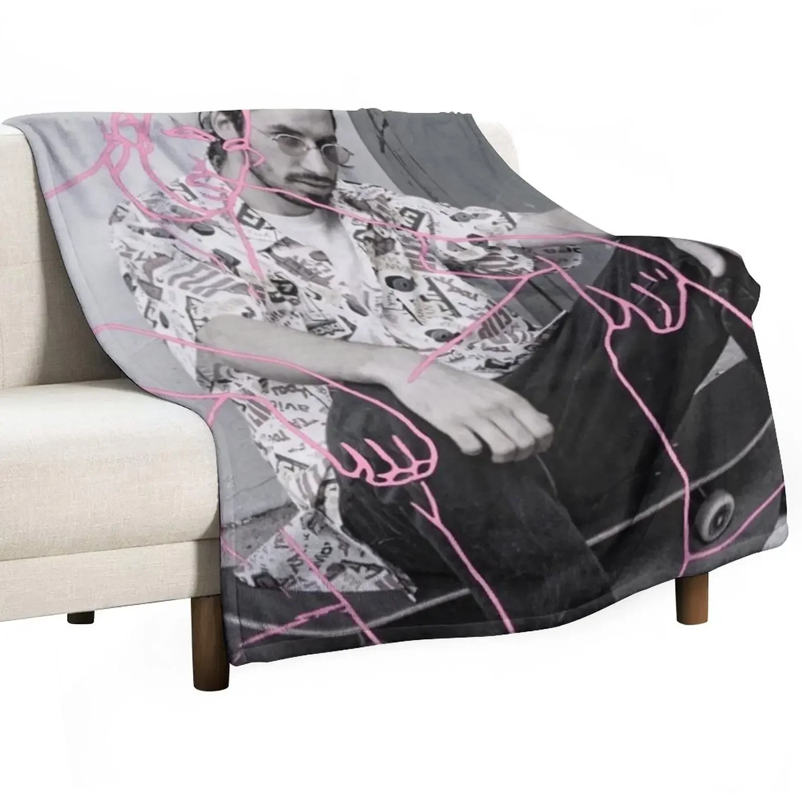 LOMEPAL MEME Throw Blanket Nap Thin Thermal Blankets