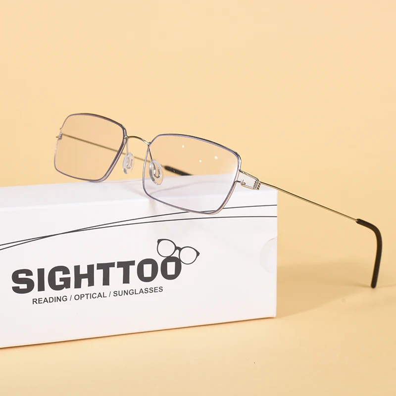 Superleichte Lesebrille für Herren, blaues Licht blockierendes Brillengestell, schraubenlose Brillen + 100 + 200 + 300 – Detail 11
