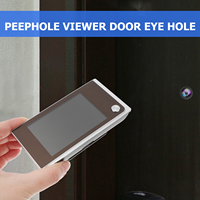 35 Inch Digital Door Viewer Peephole Viewer 120 Degree Wide Angle Door Eye Hole Home Security Door Peephole Camera LCD Display