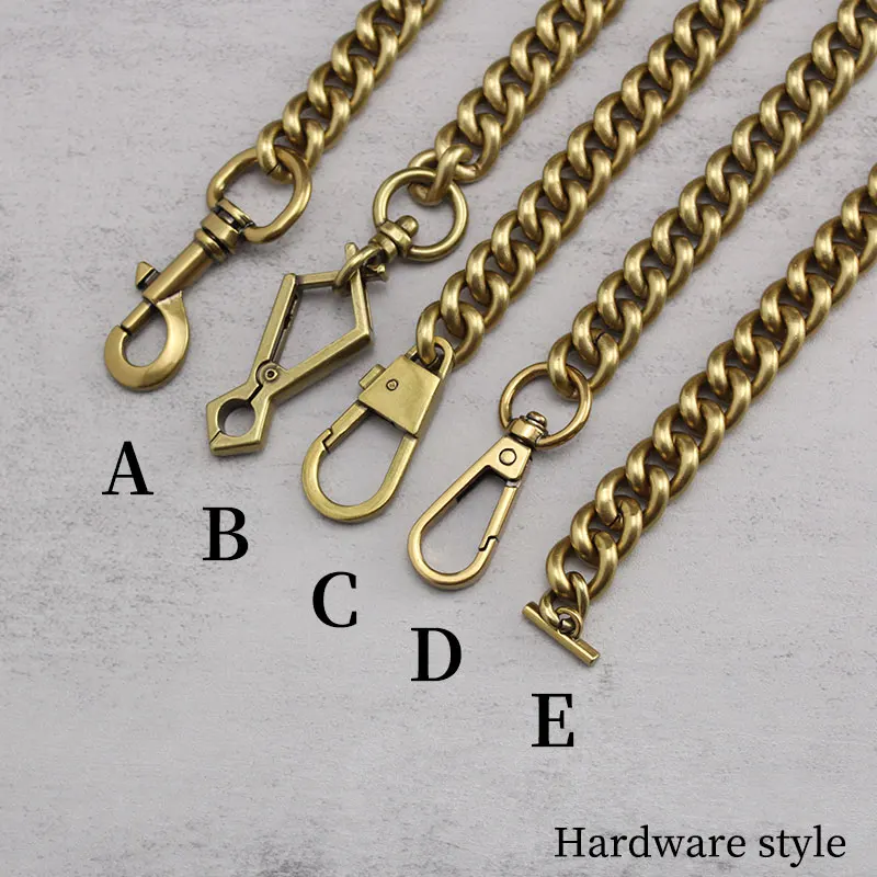 TINBERON Chains Bag Strap Handbag Handles Shoulder Strap Luxury Vintage Gold Bag Chain Strap Accessories for Handbags Bag Straps