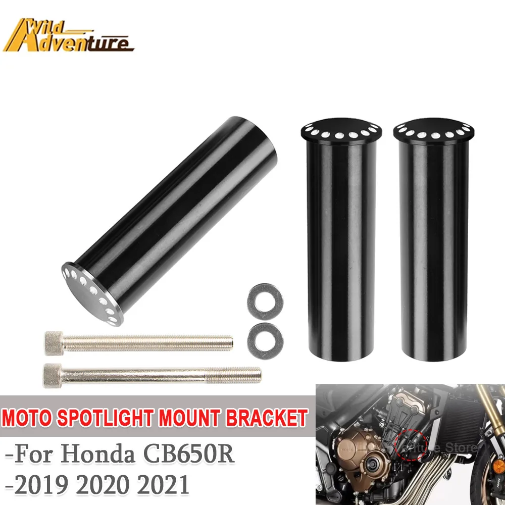

CB650R Motorcycle Spotlight Bracket LED Headlight Fog Light Support Base For Honda CB650R CB 650 CB650 R Spotlight Mount Bracket