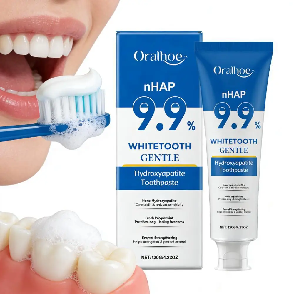 

Niacinamide Teeth Whitening Toothpaste Against Caries Clean Oral Remove Stain Tartar Plaque Bright White Tooth Repair Toothpaste