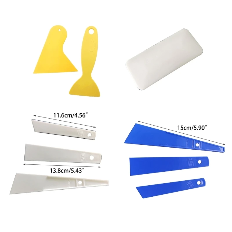 Dụng cụ cạo sơn bằng nhựa dùng để bôi Spackling, dụng cụ cạo sơn 20/30/40mm Dropship