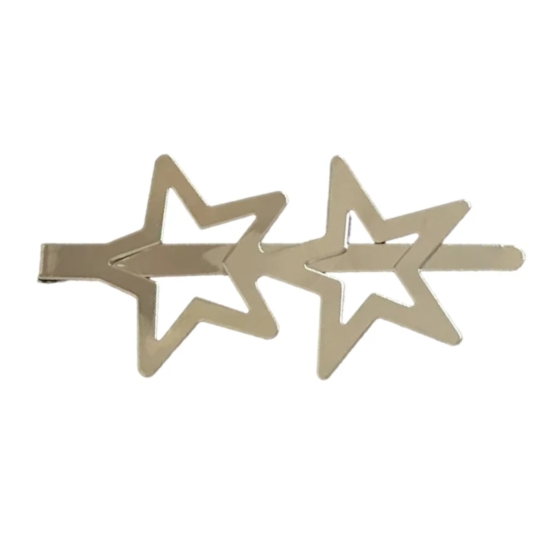 Wedding Hair Pins Pentagrams Hairpin All-matched Metal Hair Barrettes  Decorative Bobby Hair Clip Hair Accessories F3MD