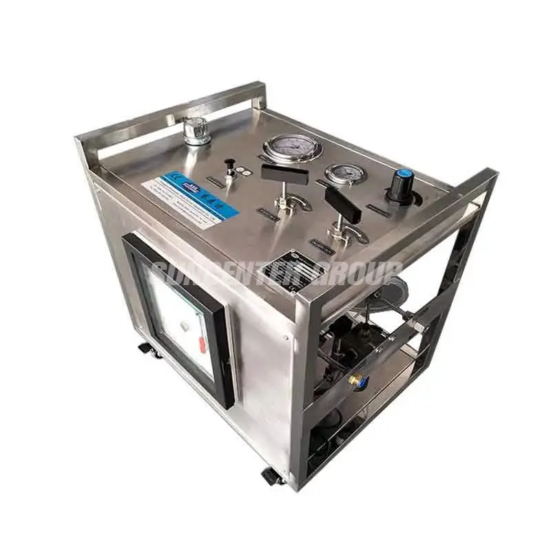 High Efficiency Air Driven Liquid System to Hydraulic Bolt Tensioning Pump with Pneumatic Power Source