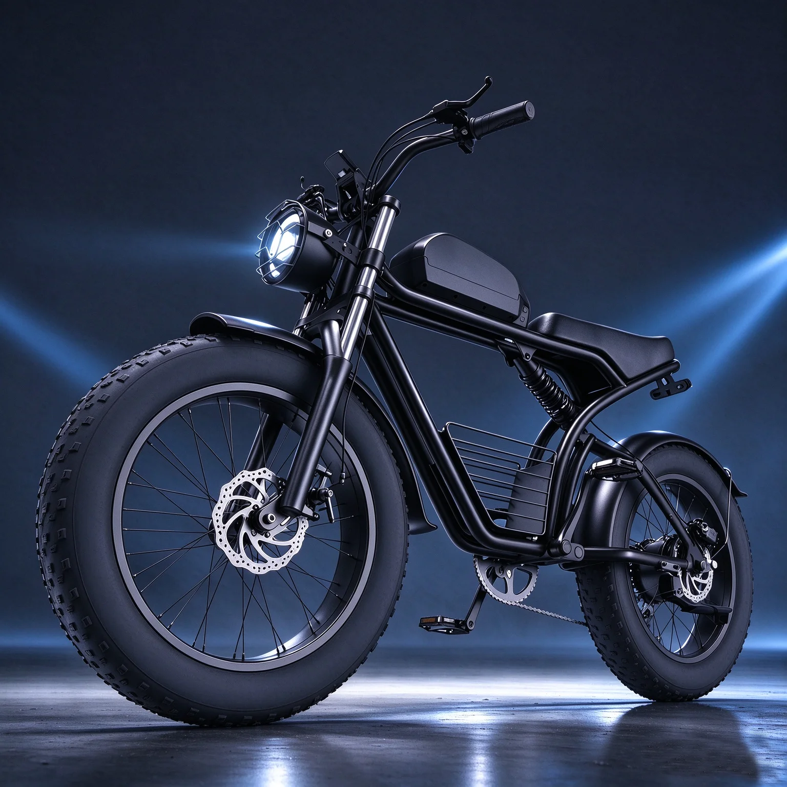 Electric Bike for Adults K7,1500W Peak Brushless Motor,48V 23Ah Removable Large Battery,20