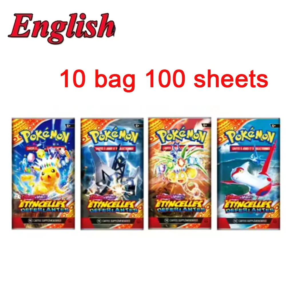 - 360 Stuks Pokemon Kaart Prismatische Evolutions Scarlet Violet 151 Surging Sparks & RIVALITES Engels Booster Battle Transactiekaart
