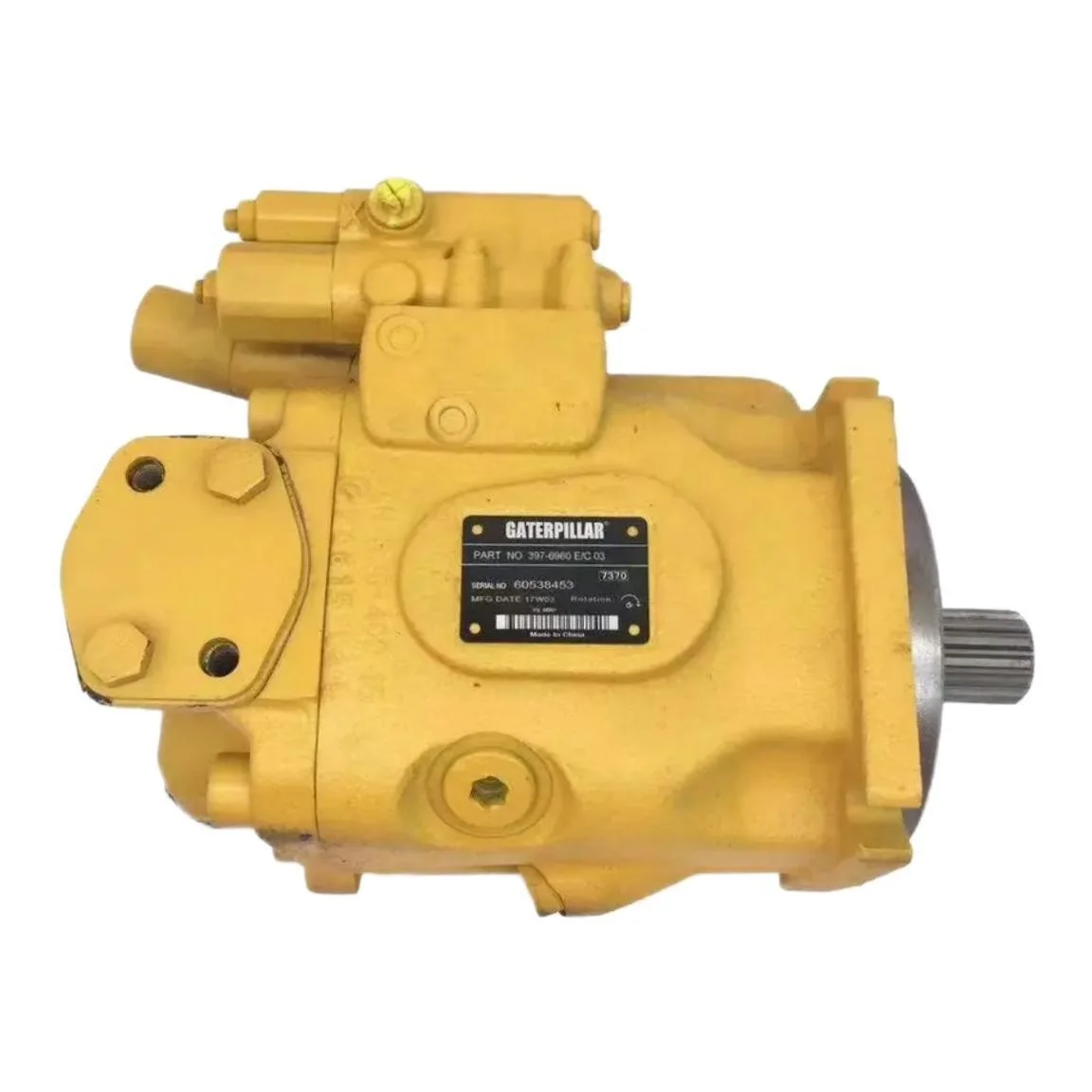 For Caterpillar 306.5 307.5 308.5 487-6198 04 Hydraulic Pump, Excavator, Construction Machinery Parts, Hydraulic Main Pump