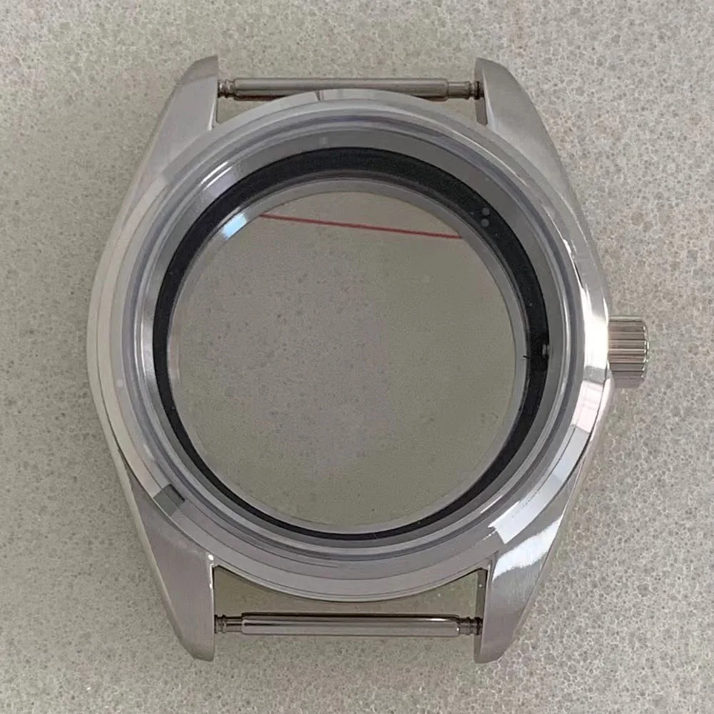 

NH35 Case Accessory 38MM Transparent Bottom Precision Steel With Sapphire Glass Suitable For NH35 NH36 4R 7S Movement