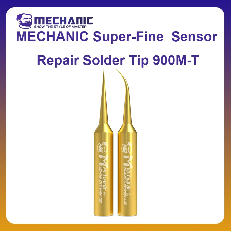 MECHANIC OFFICIAL Super-Fine  Sensor Repair Solder Tip 900M Wire Solder Iron Tip Multi-Layer Plating Antioxidant Welding  Tip