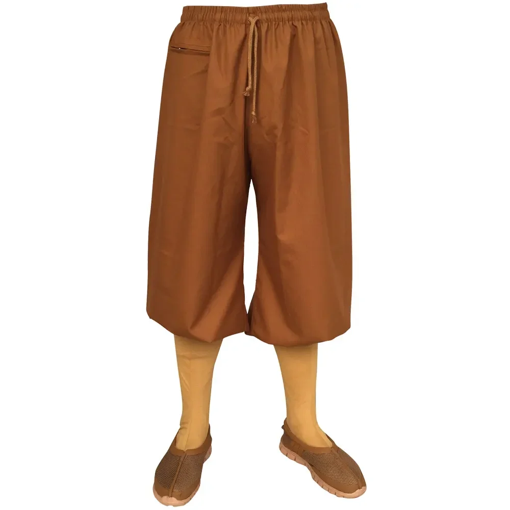 Traditional Chinese Bottoms Buddhist Zen Lay Trousers Buddha Shaolin Monk Kung Fu Pants Martial Arts Bloomers