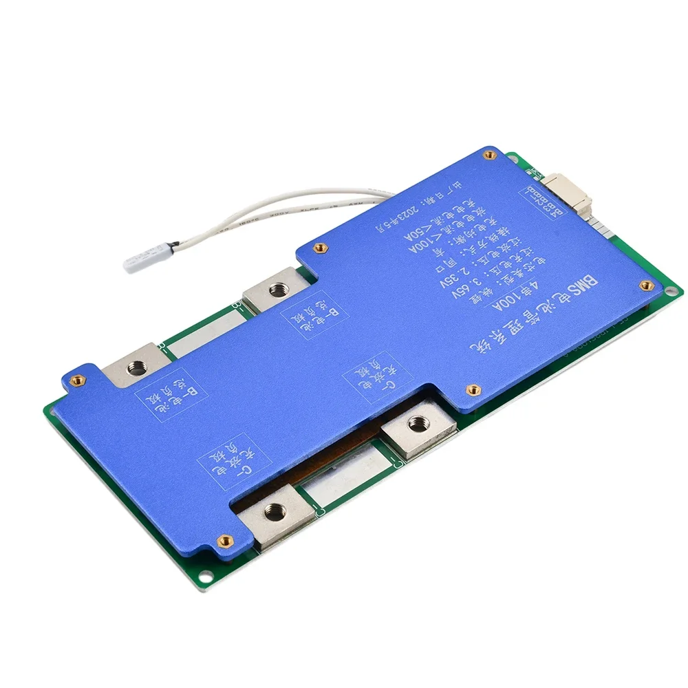 BMS 8S 100A 24V LiFePO4 Batterijbeschermingskaart BMS IJzerfosfaat LFP Board Oplading Controller met balanceerfunctie