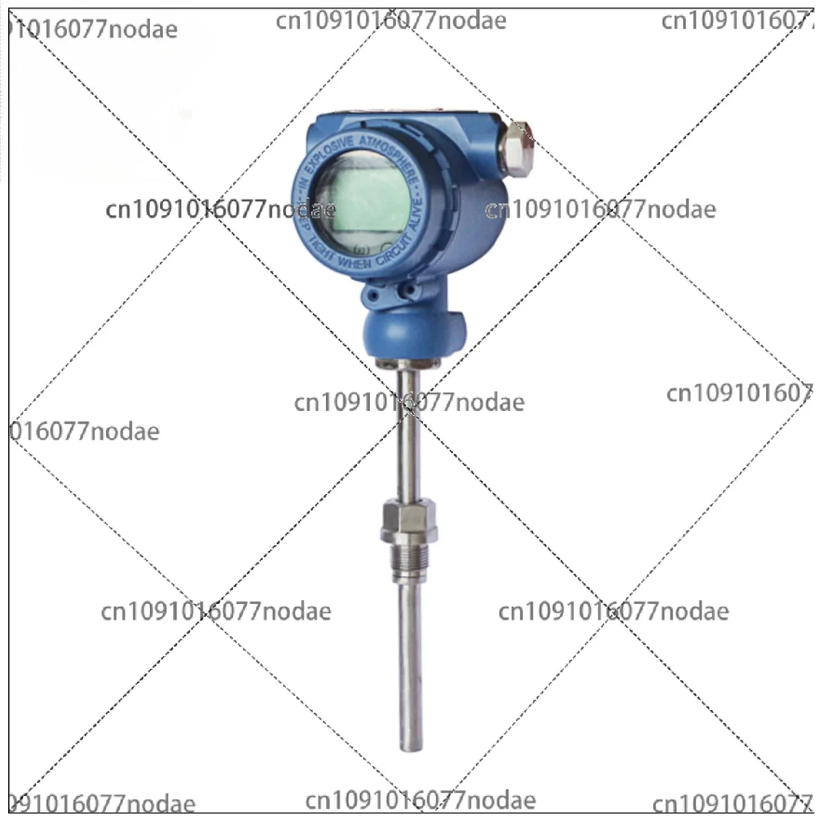 High Quality RS485 RS232 Hart RTD PT100 4-20 MA Stainless Steel Temperature Transmitter with Led Lcd Display