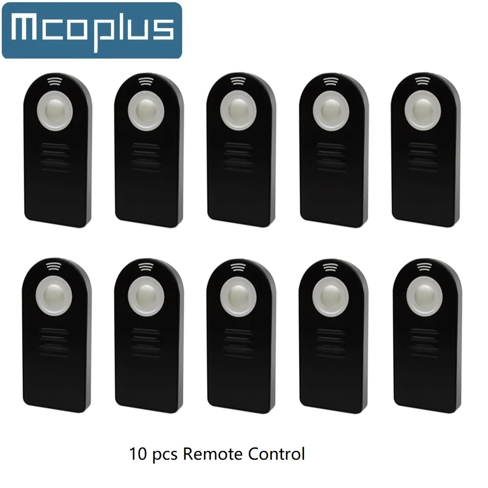 Mcoplus 10 pcs Wireless Remote Control for Nikon D7500 D750 D3400 D3300 D3200 D5500 D5300 D5200 D5100 D7200 D7100 D7000 D610 D60