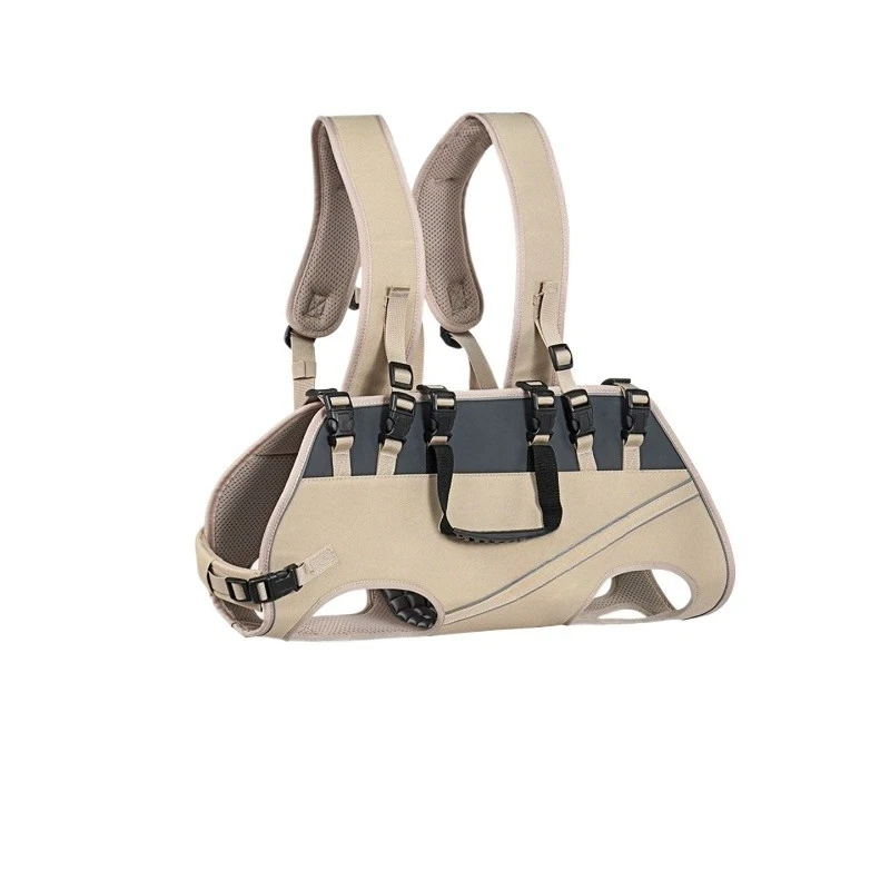 

Medium and large dogs self-backpack dog artifact cross back shoulder portable out to help travel