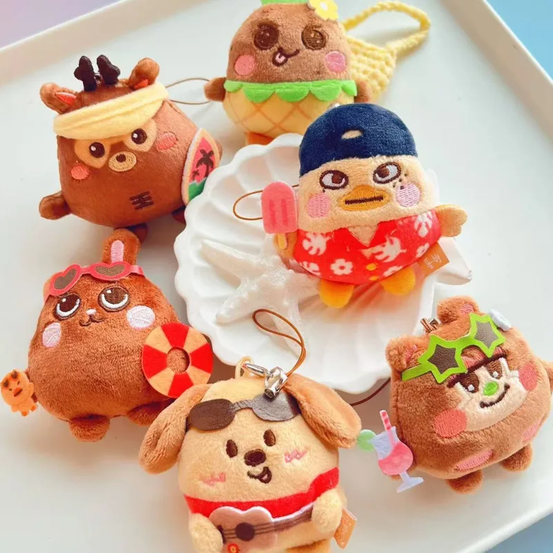 

Новая милая плюшевая игрушка-подвеска Dou Xiaobing Wula Deer, 7-9 см, миниатюрная мягкая кукла для фанатов, подарок для поклонников