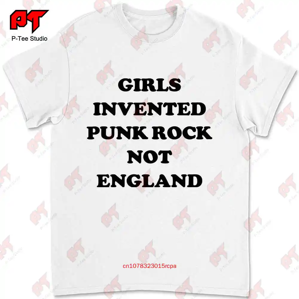 Девушки изобретенные панк рок не Англия футболка GMHY
