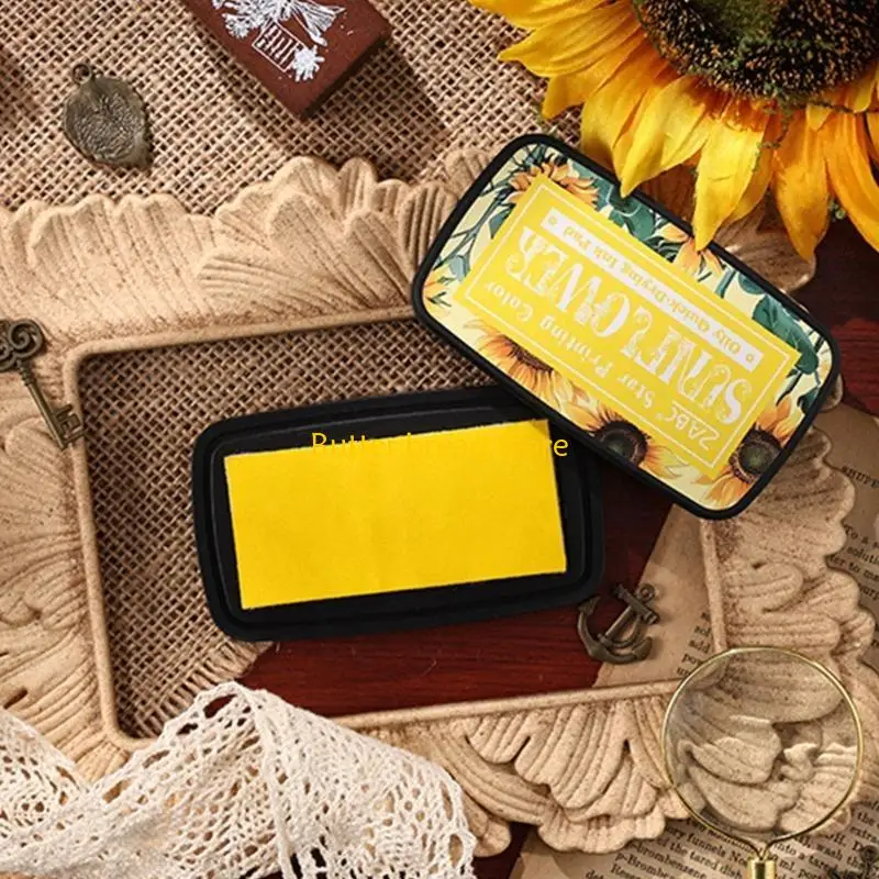 وسادة حبر النسيج W89C لختم المطاط ، وسادة الحبر الحرفية القابلة للغسل لكتاب قصاصات صنع البطاقات ، وسادة الحبر الدائم للخشب ،