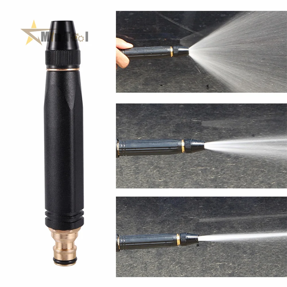 Spray Nozzle Water Gun High Pressure Sprinkler Connector Hose Sprinkler Car Wash Lawn Garden Sprinkler Home Garden Water Gun